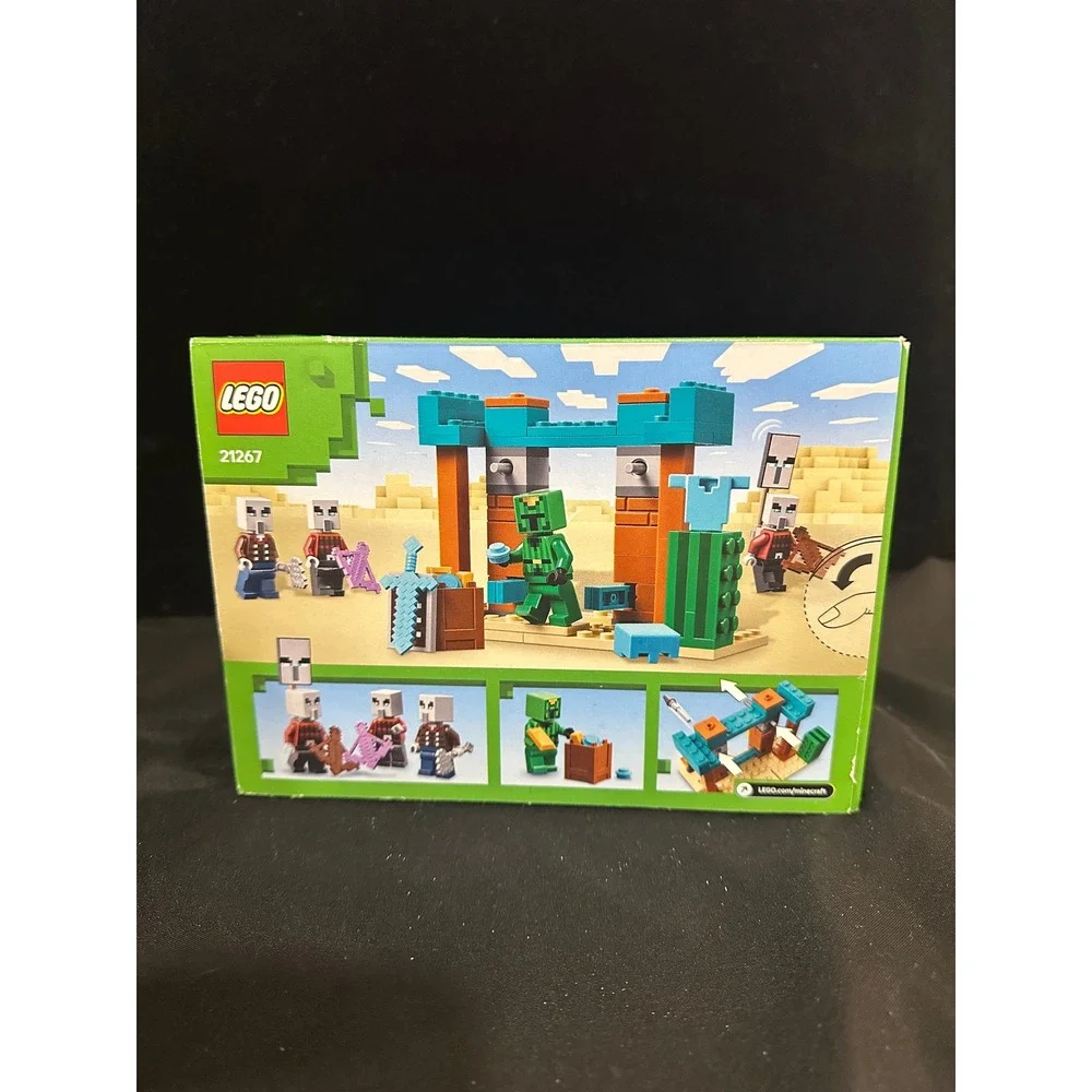 LEGO Minecraft The Illager Desert Patrol 21267 Building Toy Set 105 Pieces NEW